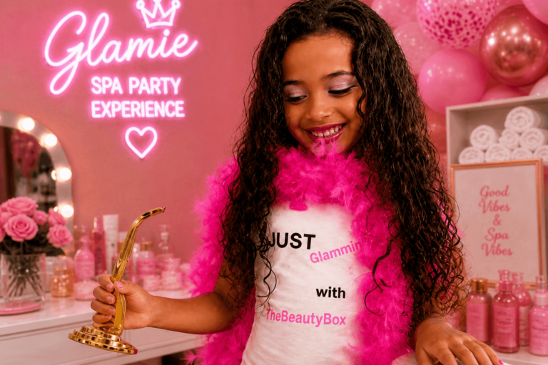 Special occasion glam for kids